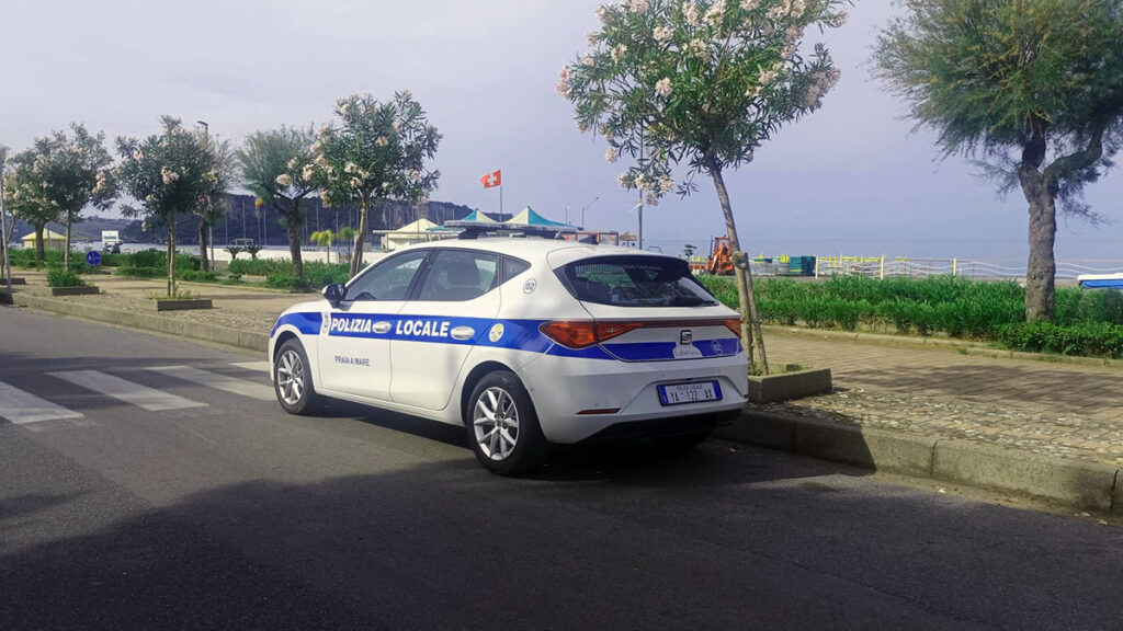 polizia locale praia a mare